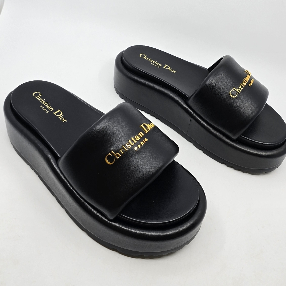 Dior D-Lane Platform Slides - Picture 6 of 15